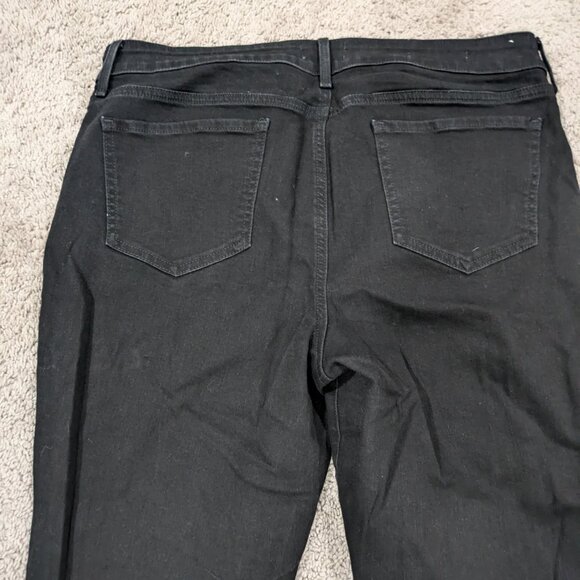 NYDJ Marilyn Straight Black Size 14P - Picture 9 of 9